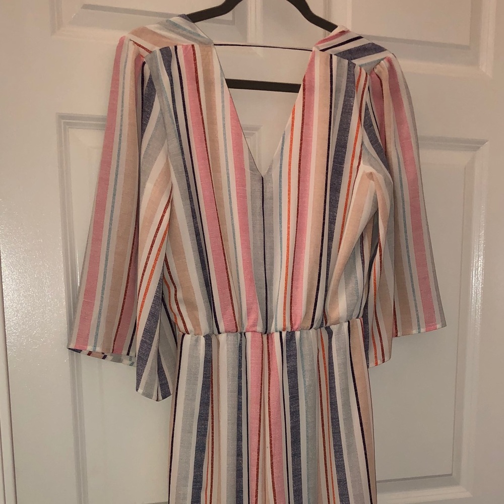 NYCO flowing colorful jumpsuit NWT Sz XS